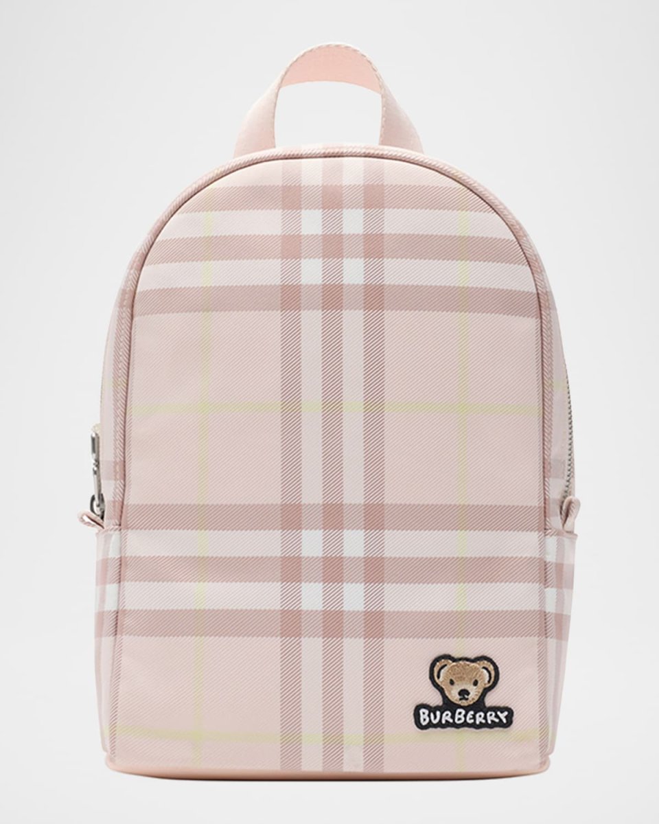 Kid's Huey Small Check Backpack